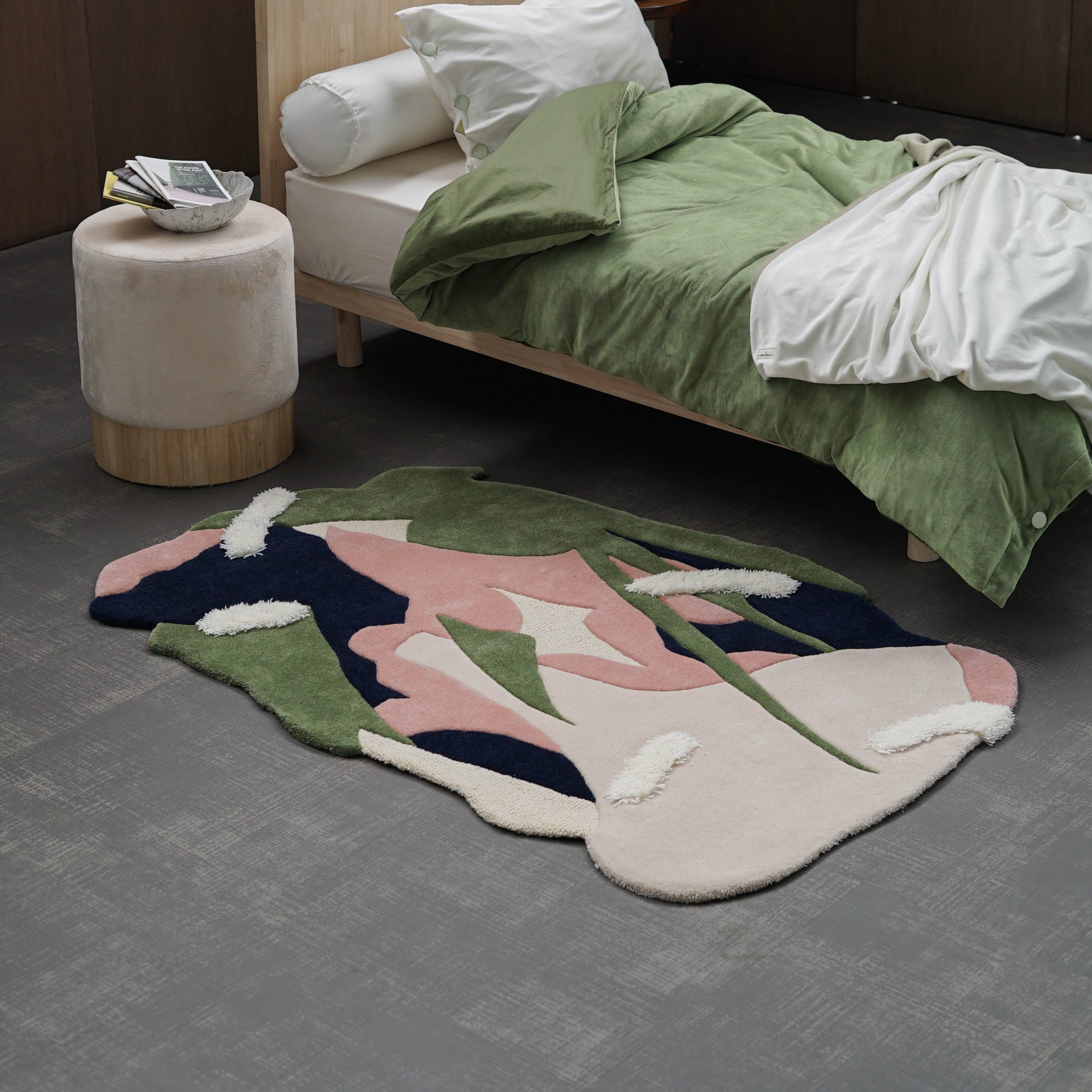Gardenburst Rug in Multicolor (Pre-Order) - Image 4