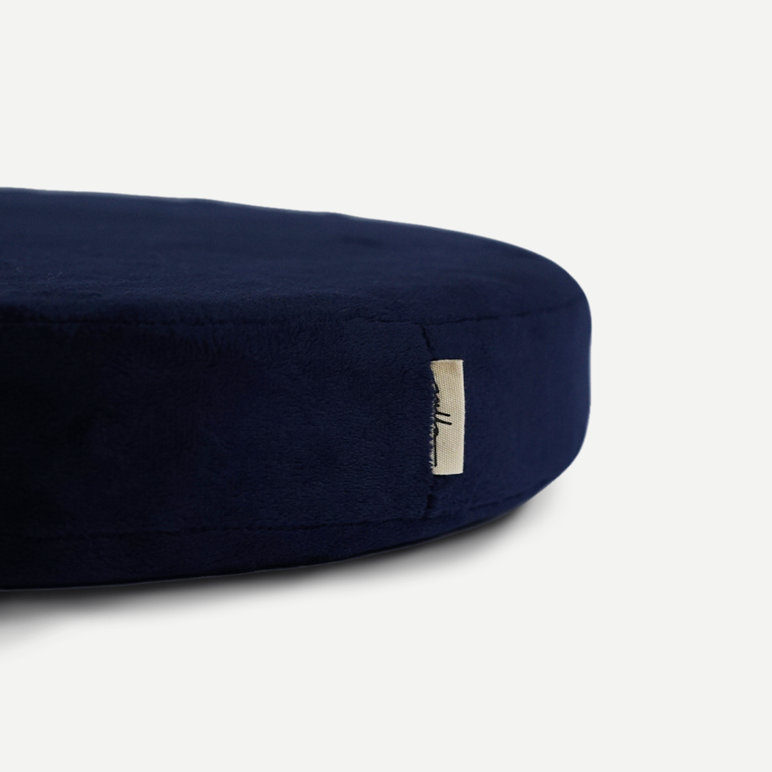 Meditation Cushion in Navy Blue (Pre-Order) - Image 3